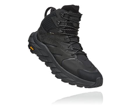 Hoka One One Anacapa Mid GORE-TEX Barbati - Bocanci Munte Negrii / Negrii | RO-OBp2ALG